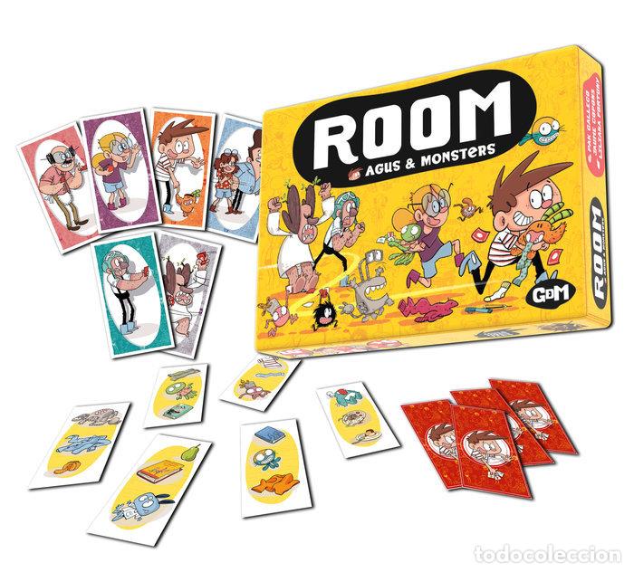 Libros: JUEGO CARTAS ROOM AGUS Y LOS MONSTRUOS - AA.VV