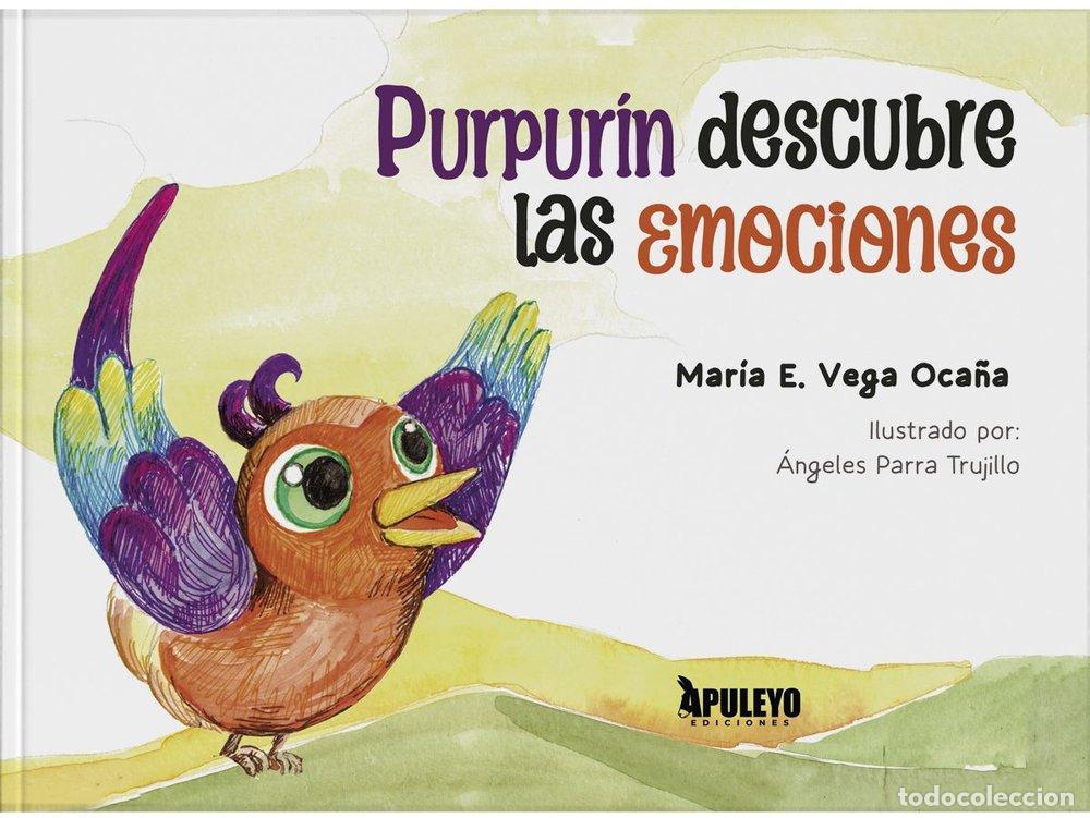 Livros: PURPURIN DESCUBRE LAS EMOCIONES - VEGA OCA&Ntilde;A, MARIA E.