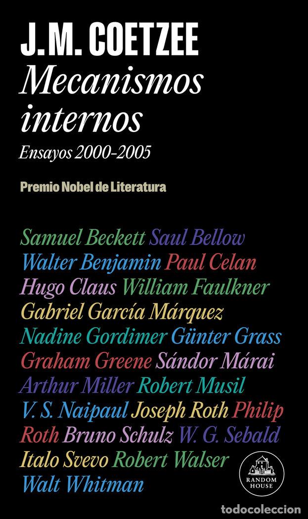 Libros: MECANISMOS INTERNOS LM - COETZEE, JM