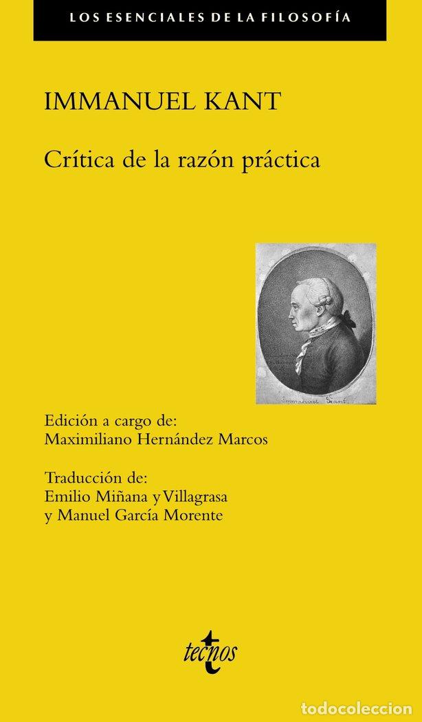 Libros: CRITICA DE LA RAZON PRACTICA - KANT, IMMANUEL
