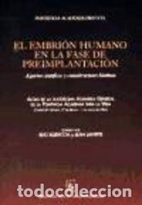 Libros: EMBRION HUMANO EN LA FASE DE PREIMPLANTACION,EL - PONTIFICIA ACADEMIA PRO VITA