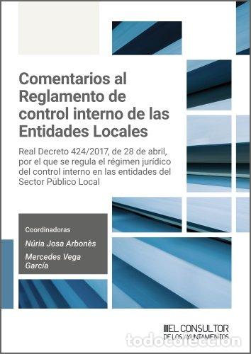 books: COMENTARIOS AL REGLAMENTO DE CONTROL INTERNO DE LAS ENTIDADE - NURIA JOSA ARBONES