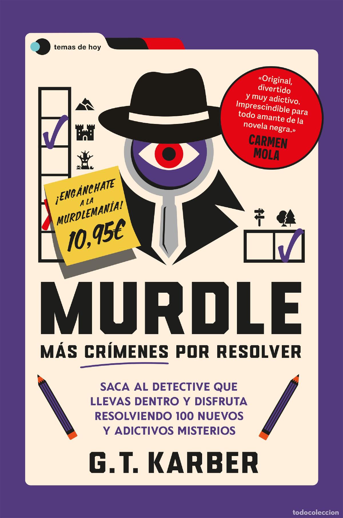 Libros: MURDLE: M&Aacute;S CR&Iacute;MENES POR RESOLVER - G T Karber