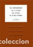 Libros: LEVIATHAN EN LA TEORIA DEL ESTADO DE TOMAS,EL HOBB - SCHMITT, CARL