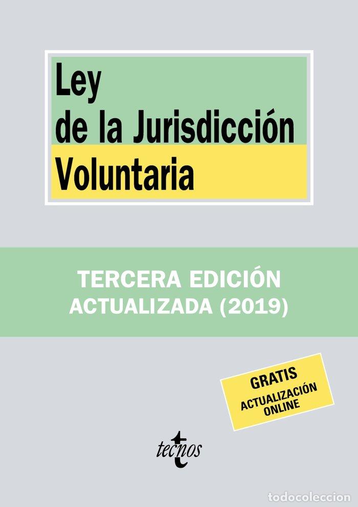 B&uuml;cher: LEY DE LA JURISDICCION VOLUNTARIA 3&ordf;ED - EDITORIAL TECNOS