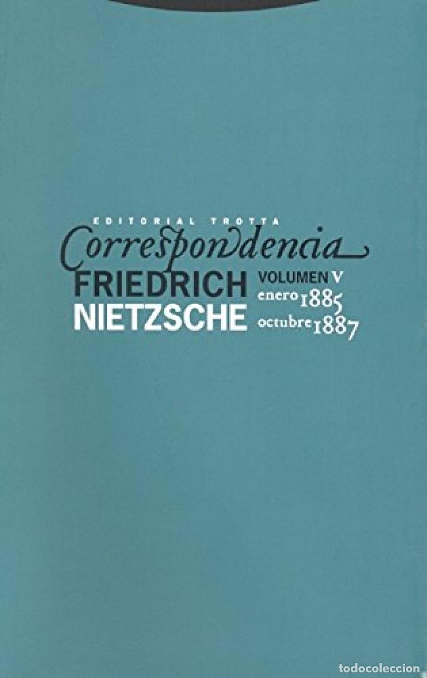 Libros: CORRESPONDENCIA VOL V - NIETZSCHE FRIEDRICH