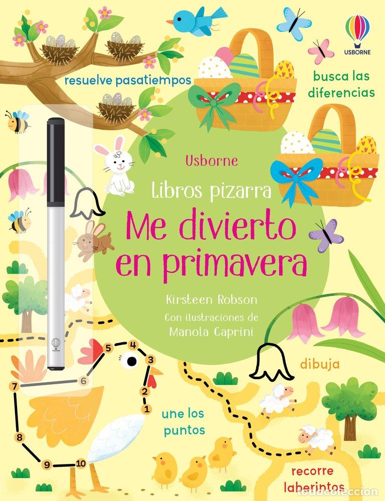 Libros: ME DIVIERTO EN PRIMAVERA LIBROS PIZARRA - ROBSON, KIRSTEEN