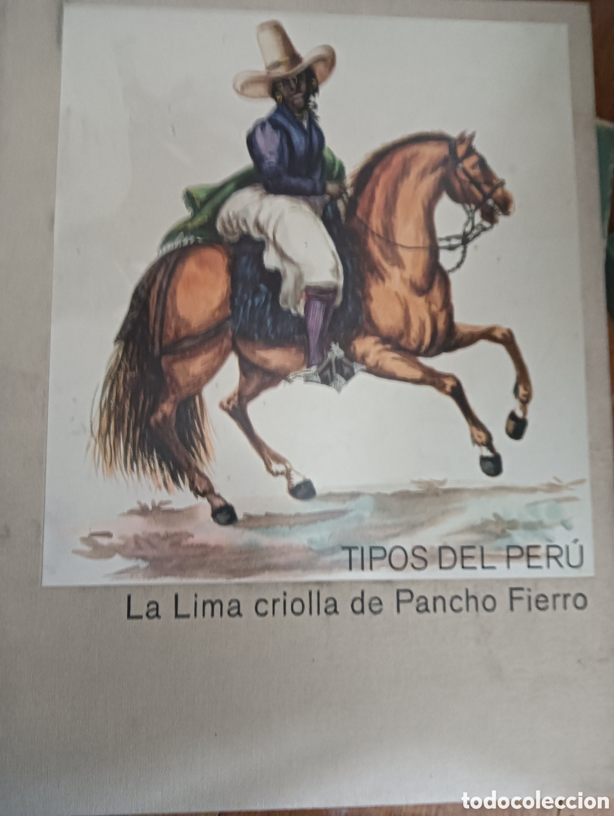 Libros: Tipos del Per&uacute; la lima criolla de Pancho Fierro