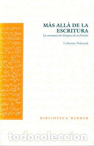 Libros: MAS ALLA DE LA ESCRITURA - PICKSTOCK, CATHERINE
