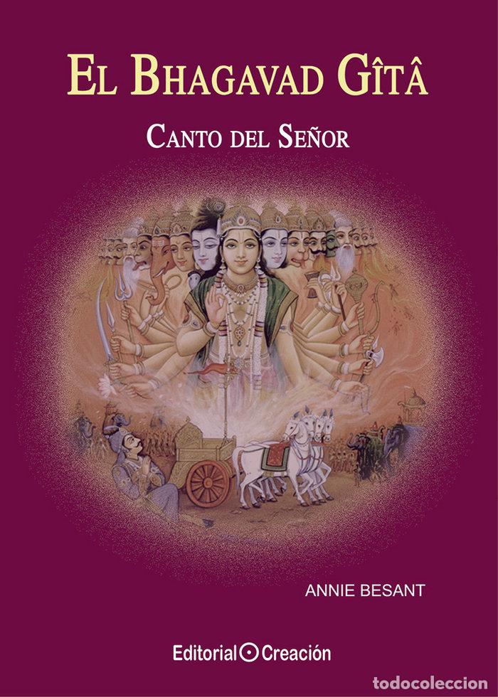 Libri: BHAGAVAD GITA,EL CANTO DEL SE&Ntilde;OR - BESANT, ANNIE