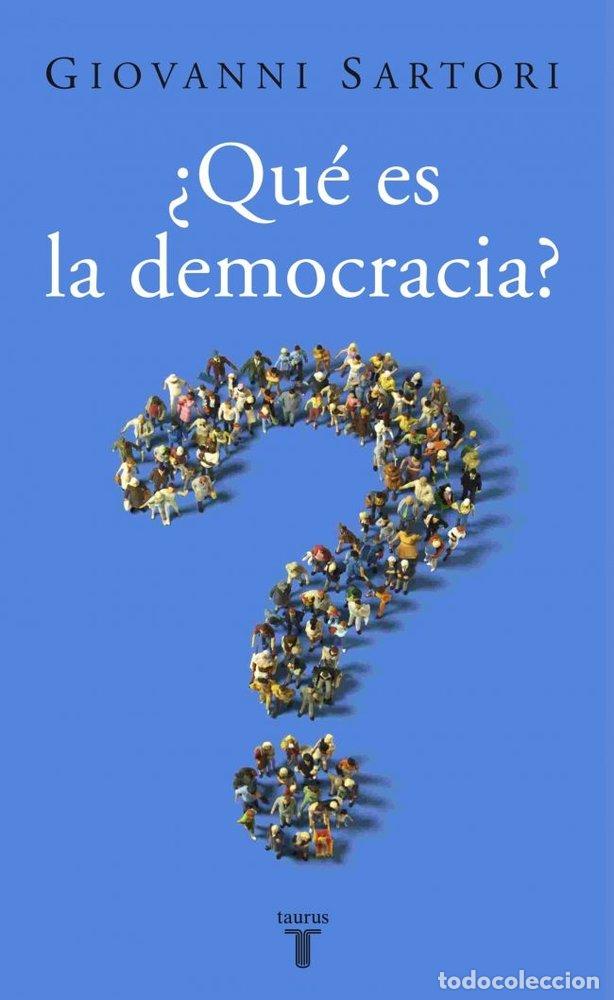 Libri: QUE ES LA DEMOCRACIA - SARTORI GIOVANNI