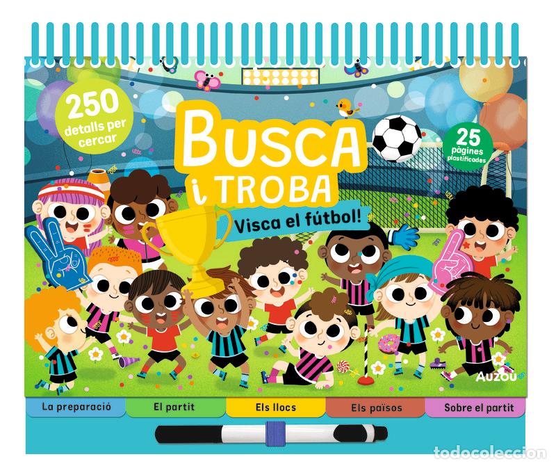 Livres: ESPIRAL BUSCA I TROBA VISCA EL FUTBOL - DERODIT, CLEMENTINE