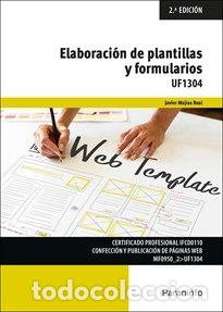Livres: ELABORACION DE PLANTILLAS Y FORMULARIOS - MEJIAS REAL, JAVIER