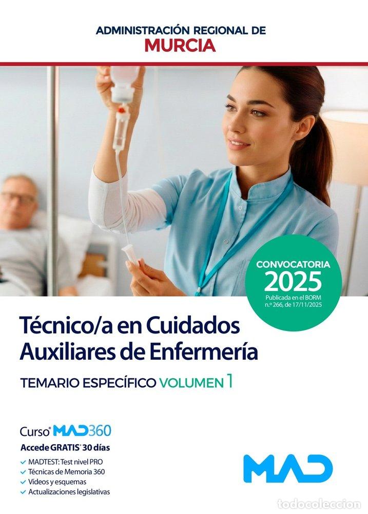 Libros: CUERPO TECNICO AUXILIAR OPCION CUIDADO AUXILIAR ENFERMERIA 1 - AA.VV