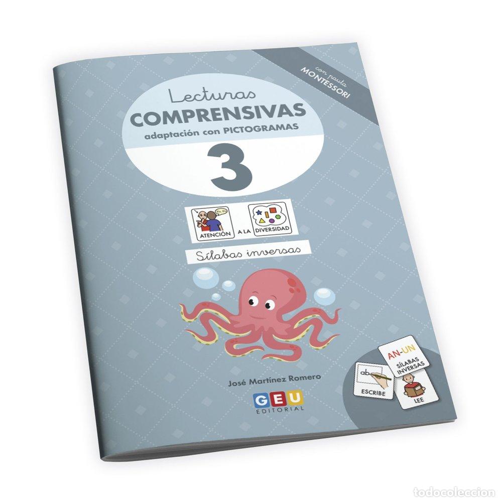 books: LECTURAS COMPRENSIVAS 3 EI CON PICTOGRAMAS PAUTA MONTESSORI - AA.VV