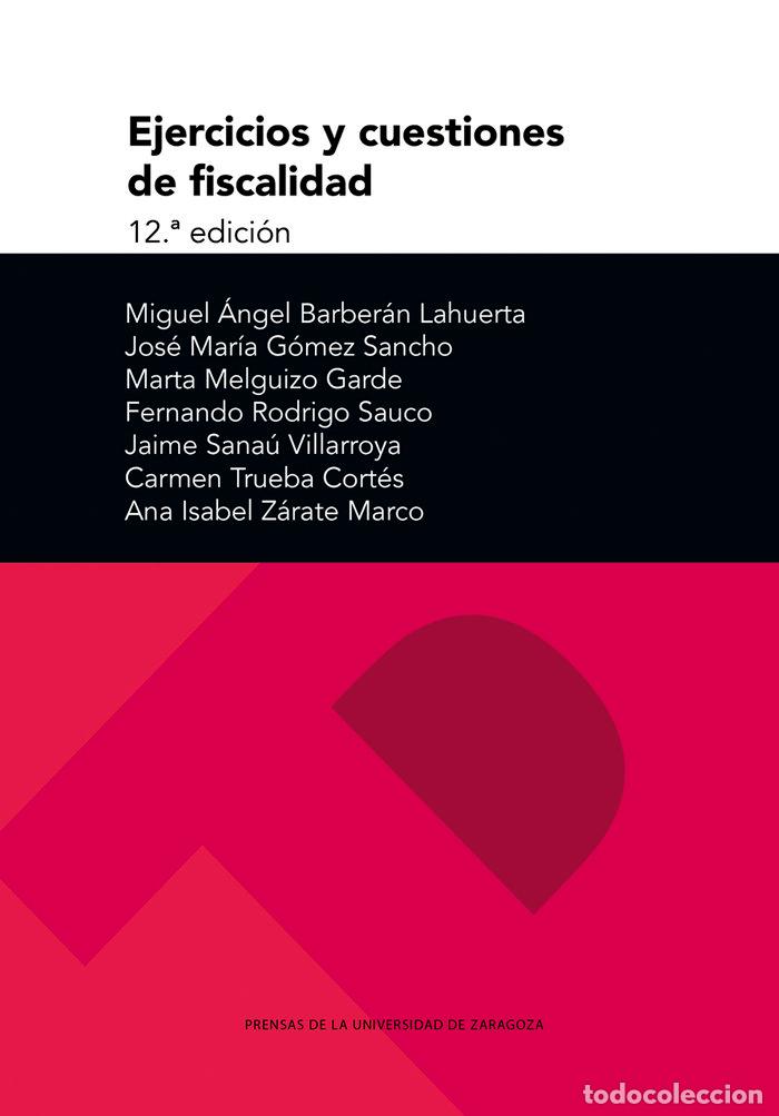 Libros: EJERCICIOS Y CUESTIONES DE FISCALIDAD - BARBERAN LAHUERTA, MIGUEL ANGEL