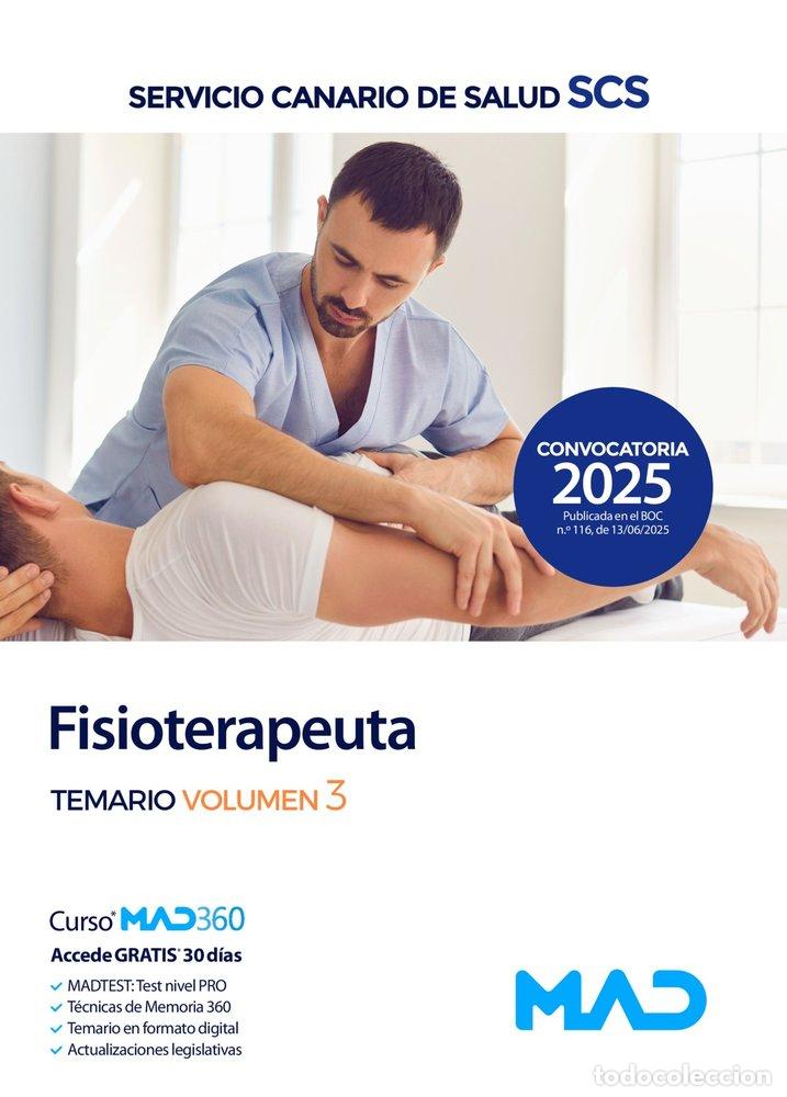 books: FISIOTERAPEUTA TEMARIO 3 SERVICIO CANARIO SALUD - AA.VV
