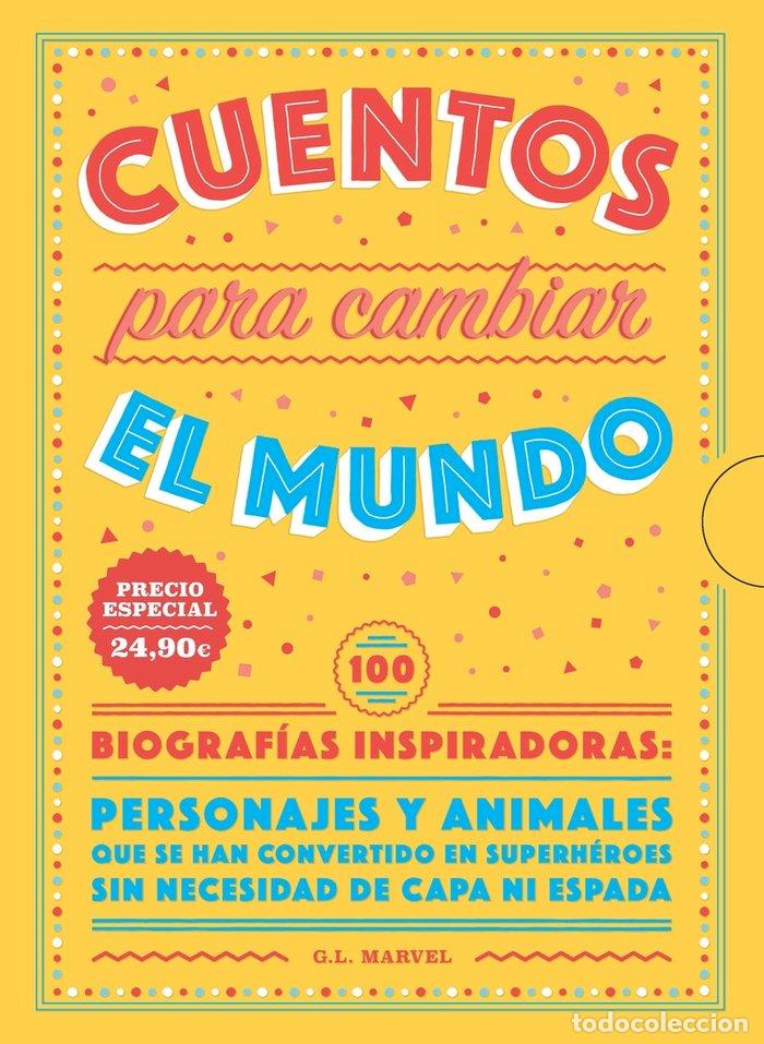 Livres: CUENTOS PARA CAMBIAR EL MUNDO PACK REGALO - MARVEL, G.L.