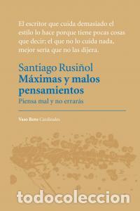 B&uuml;cher: MAXIMAS Y MALOS PENSAMIENTOS - RUSI&Ntilde;OL, SANTIAGO
