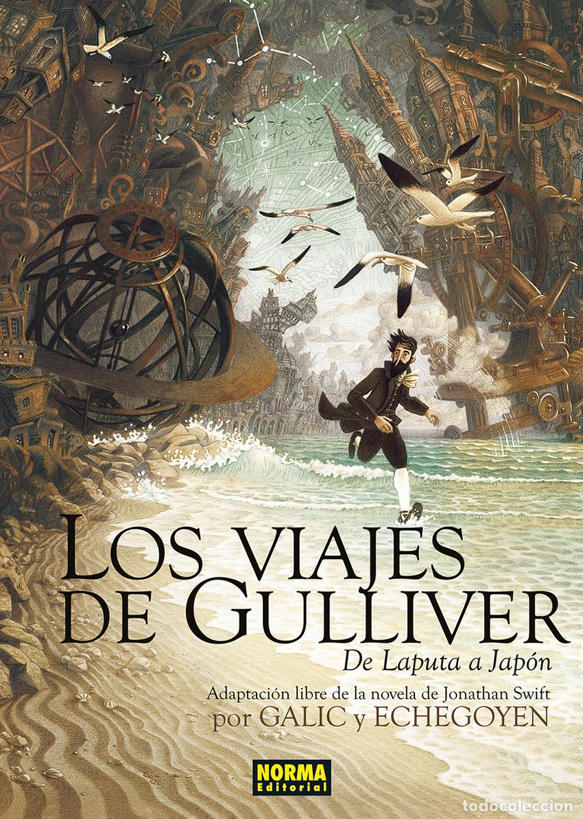 Libros: LOS VIAJES DE GULLIVER. DE LAPUTA A JAPON - GALIC