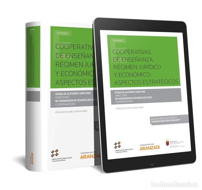 Libros: COOPERATIVAS DE ENSE&Ntilde;ANZA REGIMEN JURIDICO Y ECONOMICO - RODRIGUEZ EGIO, MARIA MONSERRATE