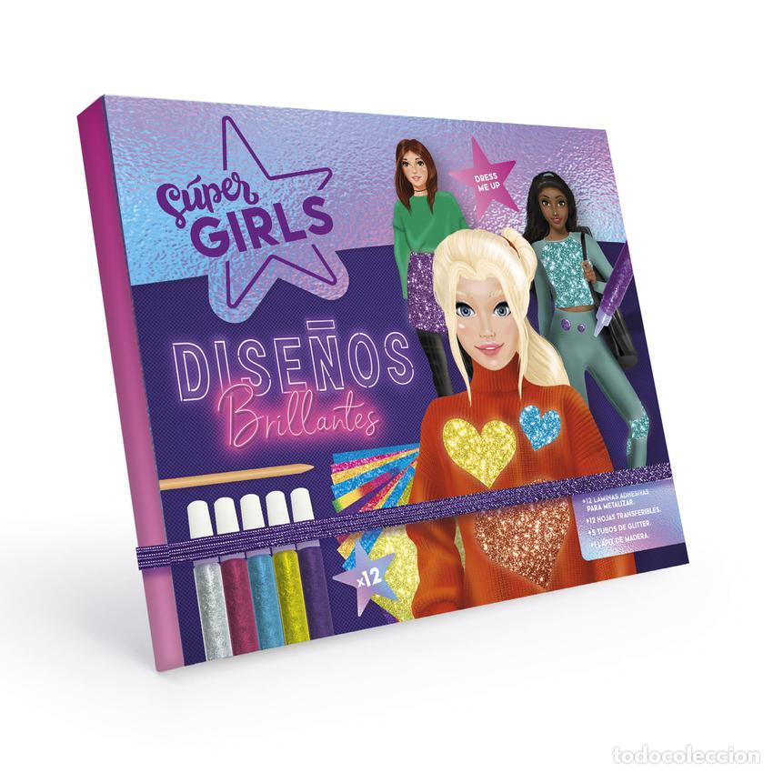 Livres: SUPER GIRLS - DISE&Ntilde;OS BRILLANTES - Imagiland