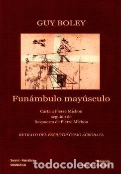 Libri: FUNAMBULO MAYUSCULO - BOLEY, GUY