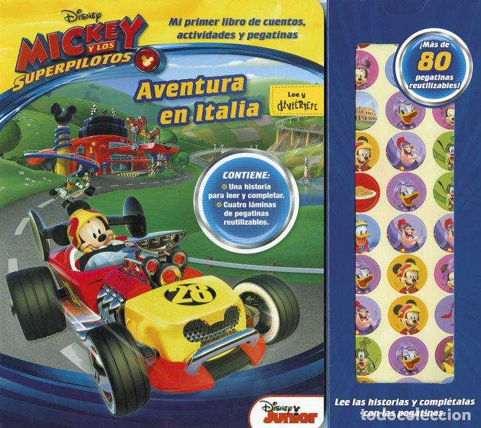 Libros: MICKEY Y SUPERPILOTOS. AVENTURA EN ITALIA. CUENTO - DISNEY