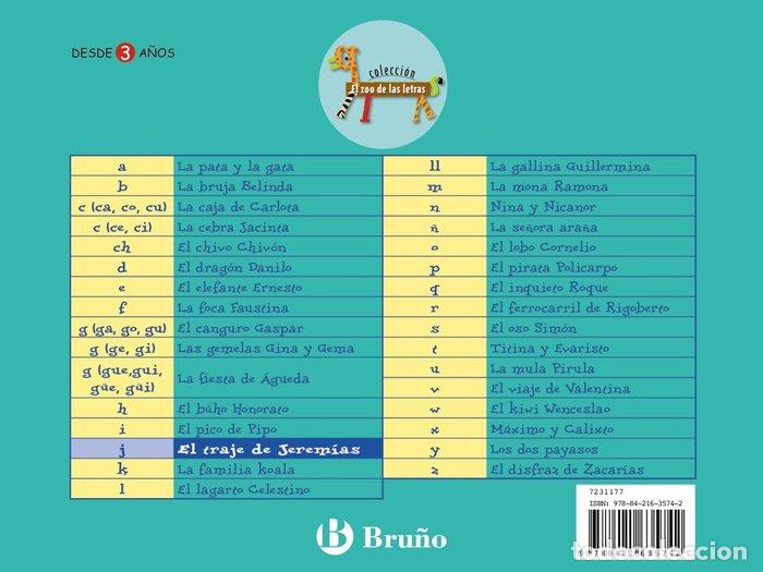 Libros: TRAJE DE JEREMIAS JUEGA CON LA J - DOUMERC, B.