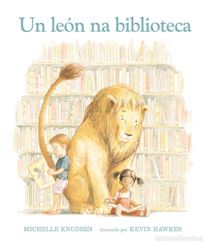 books: UN LEON NA BIBLIOTECA - MICHELLE KNUDSEN