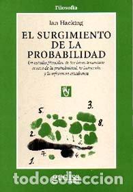 Libros: SURGIMIENTO DE LA PROBABILIDAD - SIN AUTOR