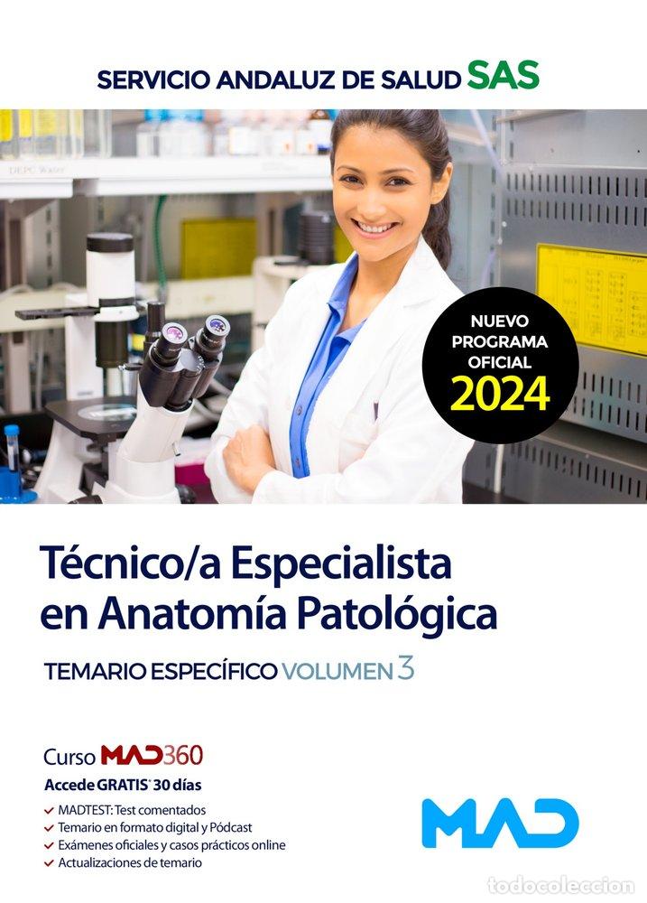 Livres: TECNICO/A ESPECIALISTA ANATOMIA PATOLOGICA TEM ESP VOL3 SAS - AA.VV.
