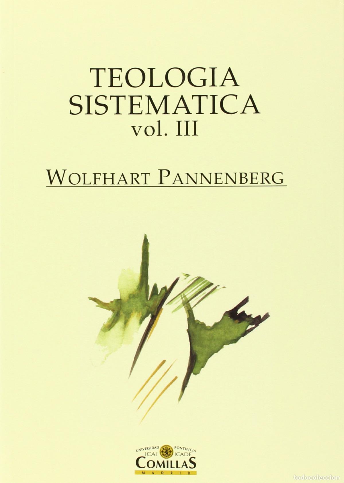 Libri: TEOLOG&Iacute;A SISTEM&Aacute;TICA VOLUMEN 3 - Pannenberg, Wolfhart