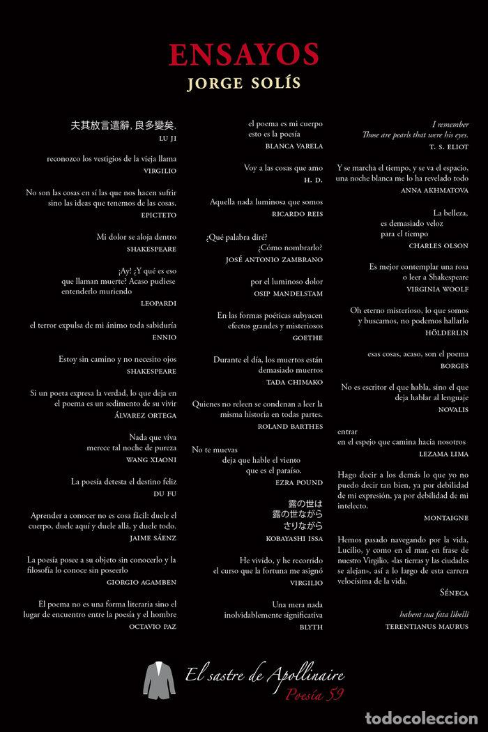 Livres: ENSAYOS - SOLIS, JORGE