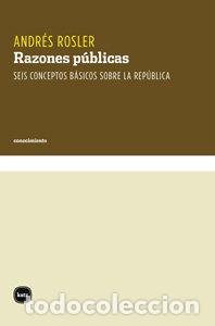 B&uuml;cher: RAZONES PUBLICAS - ROSLER, ANDRES