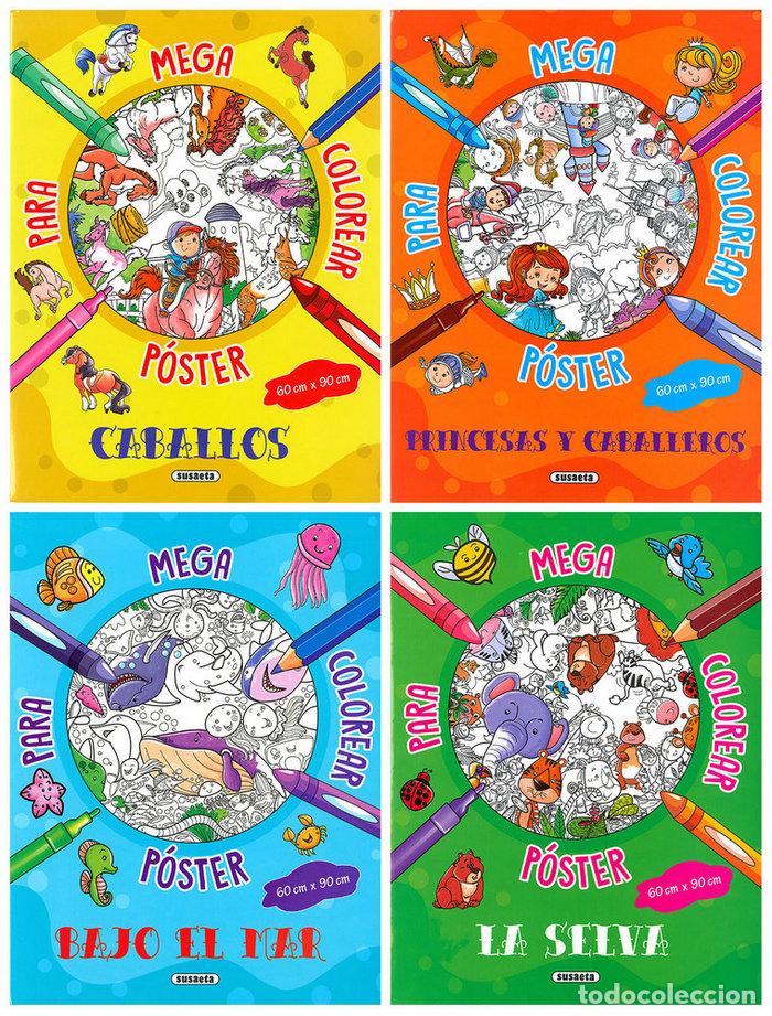 Libros: MEGAPOSTER 4 TITULOS - SUSAETA, EQUIPO