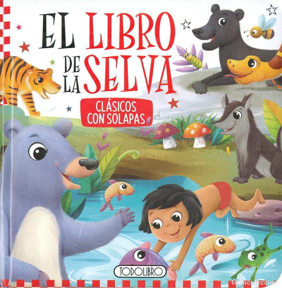 Libros: EL LIBRO DE LA SELVA CON SOLAPAS - AA.VV