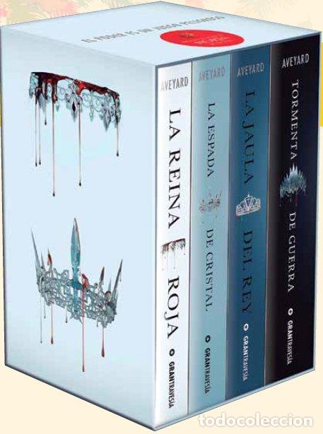 Libros: SAGA LA REINA ROJA PACK 4 VOLUMENES - AVEYARD, VICTORIA