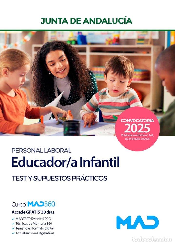 Libri: EDUCADOR/A INFANTIL PERSONAL LABORAL TEST Y SUPUESTO PRACTI - AA.VV