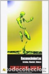 Libros: RECONOCIMIENTOS ANTELME BLANCHOT DELEUZE - BIDENT, CHRISTOPHE