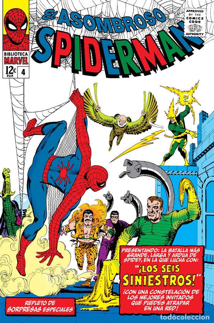 Libri: EL ASOMBROSO SPIDERMAN 4 1964 1965 - STEVE DITKO
