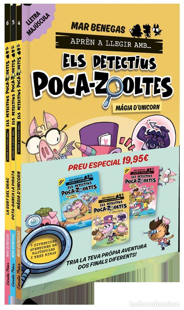 books: PACK APREN A LLEGIR AMB ELS DETECTIUS POCA-ZOOLTES 4,5 I - BENEGAS, MAR