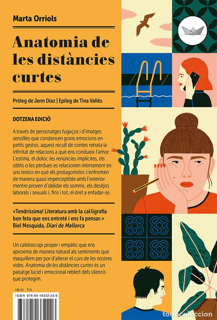 books: ANATOMIA DE LES DISTANCIES CURTES - ORRIOLS BALAGUER, MARTA