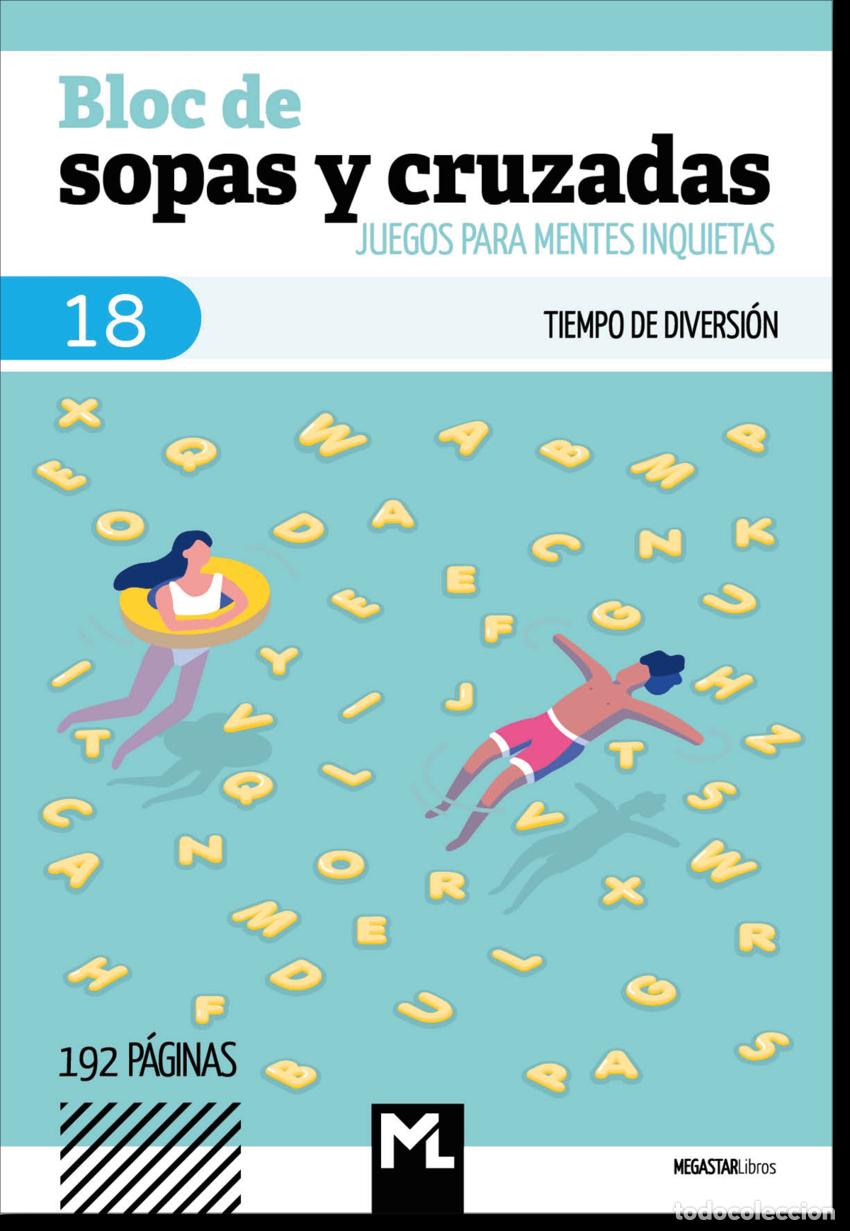 Libros: BLOC DE SOPAS Y CRUZADAS 18 - Varios autores