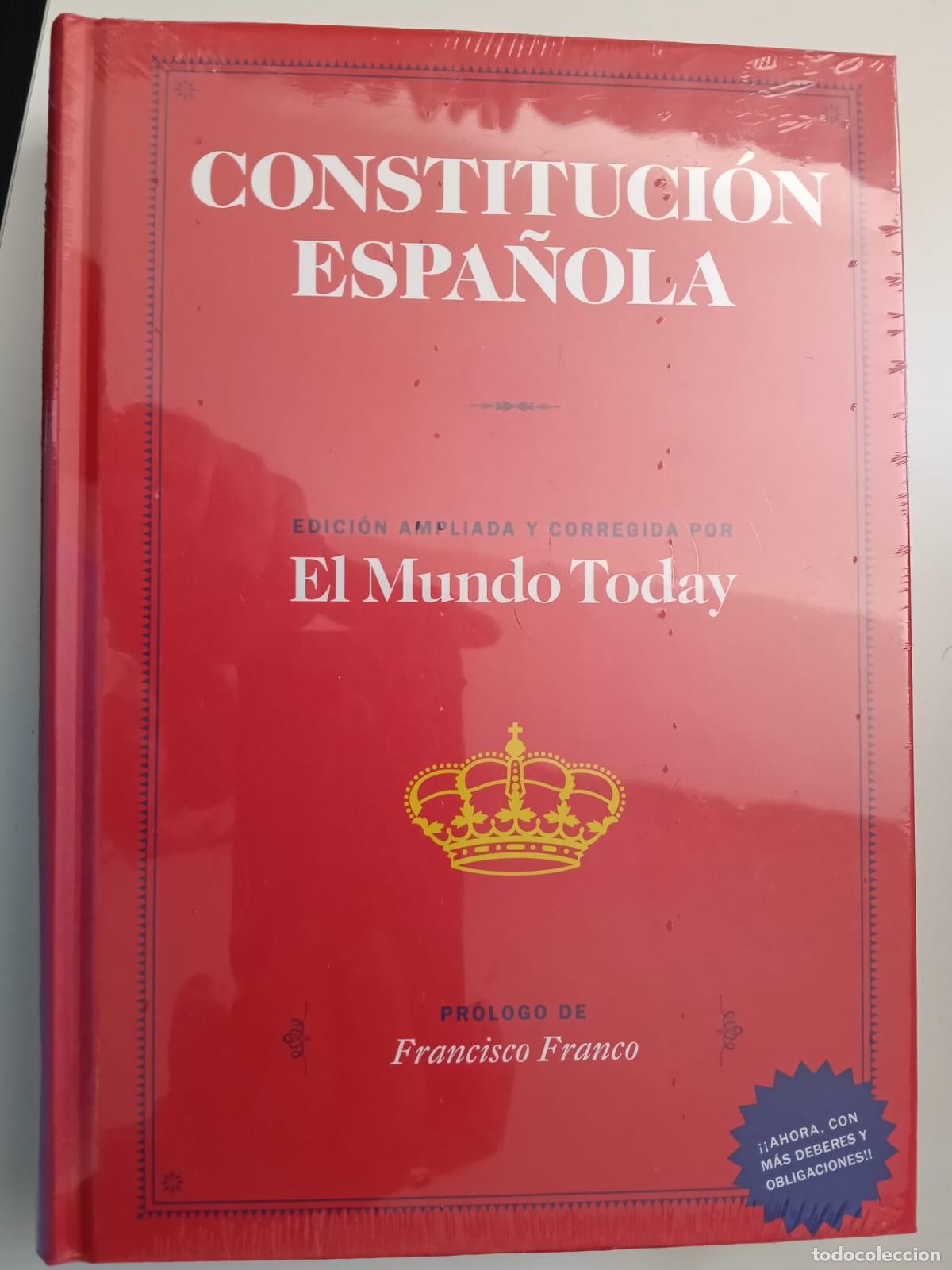 Libros: CONSTITUCI&Oacute;N ESPA&Ntilde;OLA - EL MUNDO TODAY - PRECINTADO
