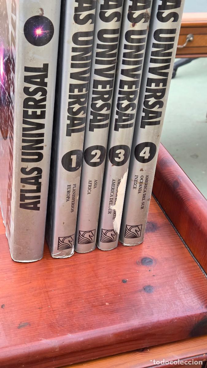 Libros: 4 tomos del gran atlas universal - Foto 3