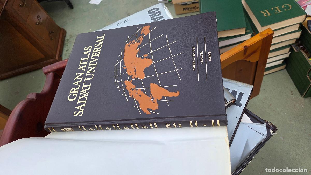 Libros: 4 tomos del gran atlas universal - Foto 4