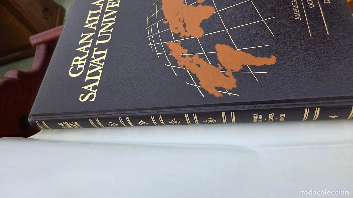 Libros: 4 tomos del gran atlas universal - Foto 5