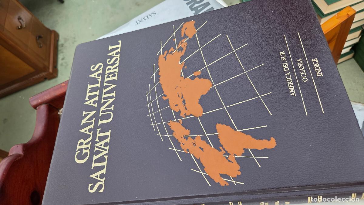 Libros: 4 tomos del gran atlas universal - Foto 6