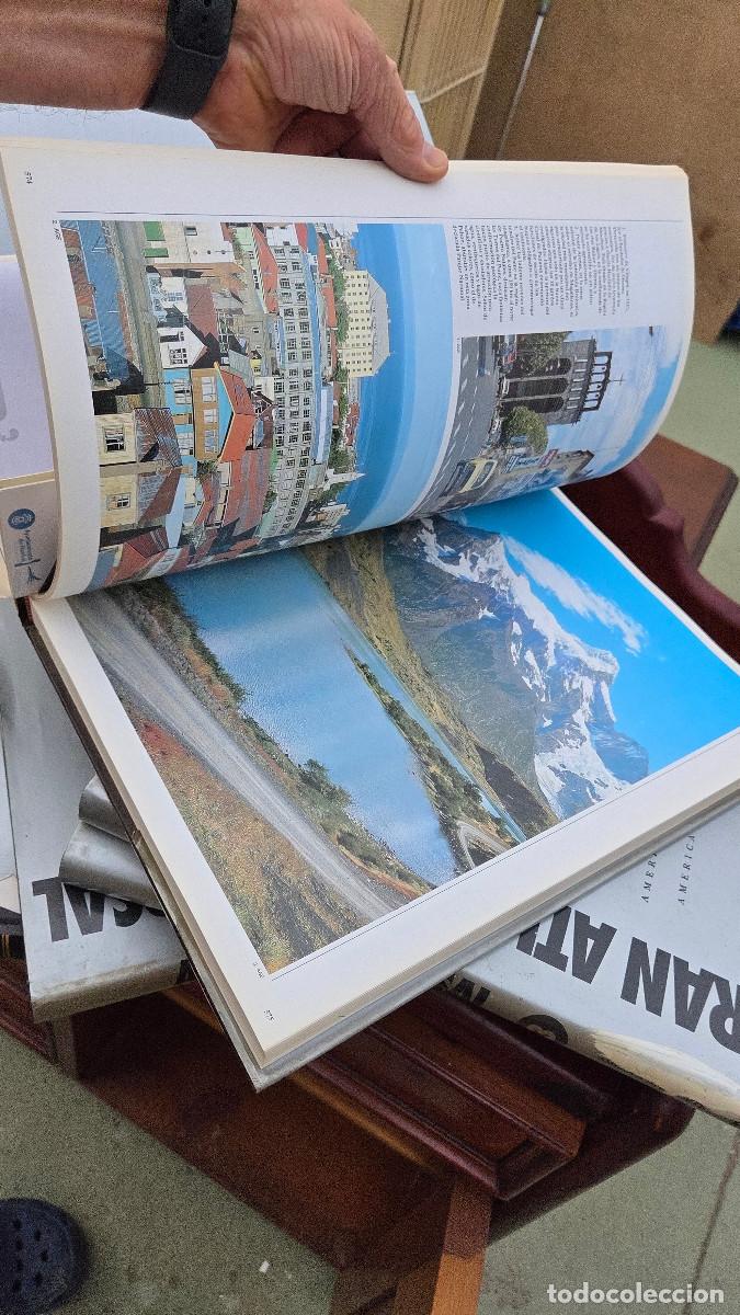 Libros: 4 tomos del gran atlas universal - Foto 8